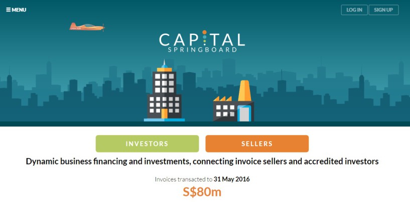 Capital Springboard Peer-to-Peer Invoice Financing Platform Launched in Singapore