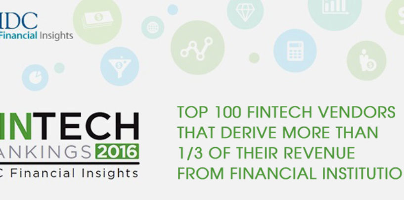 Top 100 Fintech Vendors That Derive More Than 1/3 of Their Revenue From Financial Institutions