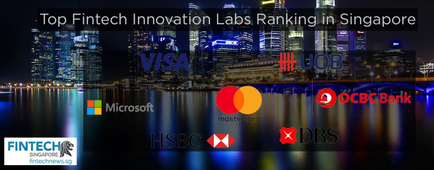 Top Fintech Innovation Labs Ranking in Singapore