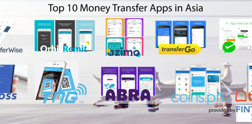 Top 10 Money Transfer Apps in Asia