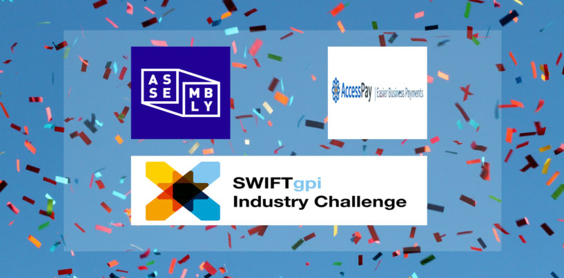 AccessPay and Assembly Payments win SWIFT’s Global GPI Industry Challenge