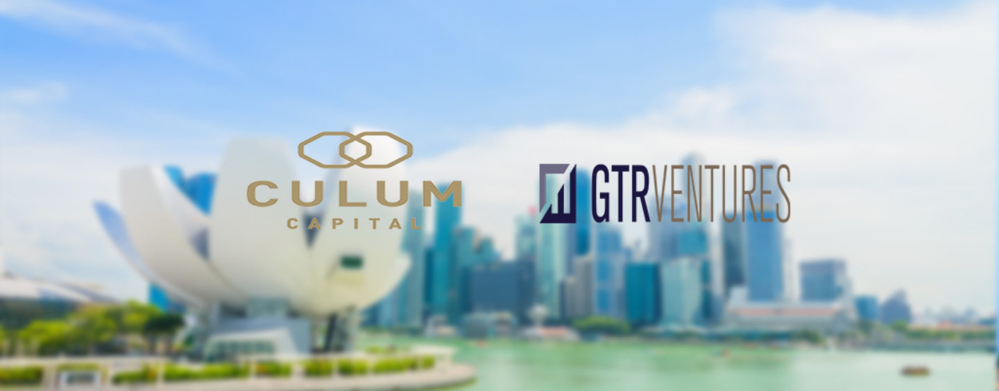 Culum Capital announce investment from GTR Ventures