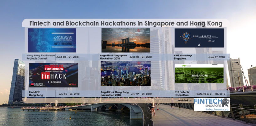 6 Upcoming Fintech Hackathons in Singapore and Hong Kong