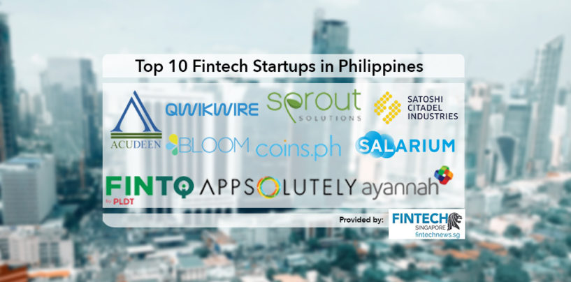 Top 10 Fintech Startups in Philippines 2018