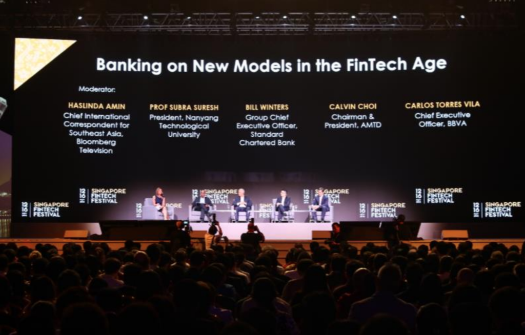 Banking on New Models in the Fintech Age, 2018 Singapore Fintech Festival Panel Discussion