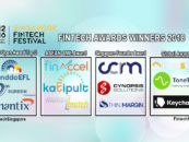 12 Companies Score SG$1.2 Mil at The Singapore Fintech Awards 2018