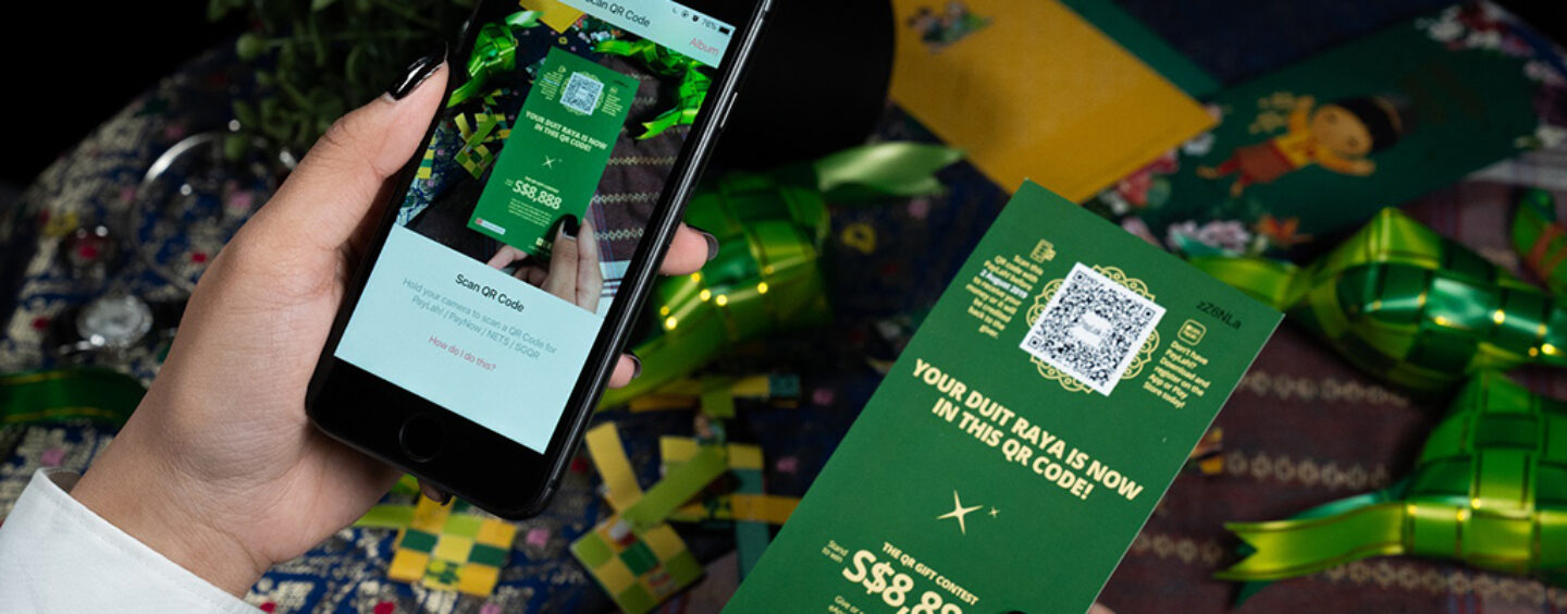 With SG$1.5 Mil Loaded for CNY, DBS Extends its QR-Backed Money Packets for Raya