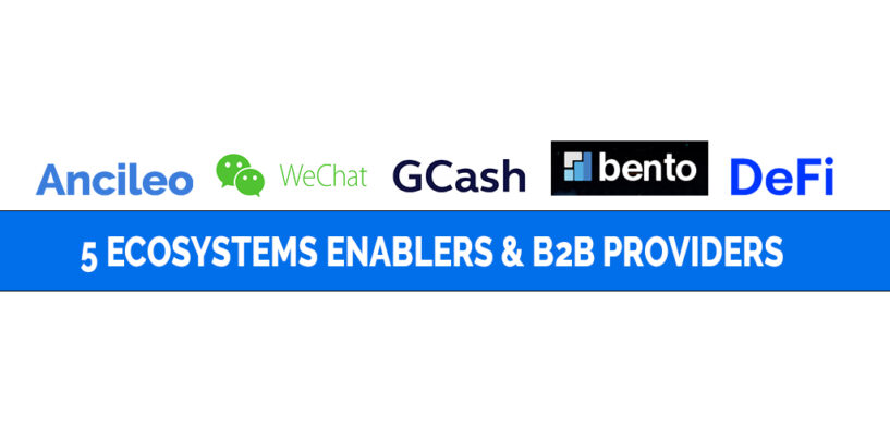 5 Ecosystems Enablers and B2B Providers for Fintech Startups in Asia