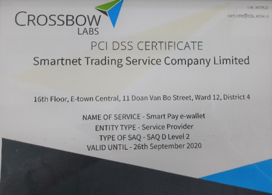 PCI DSS certificate
