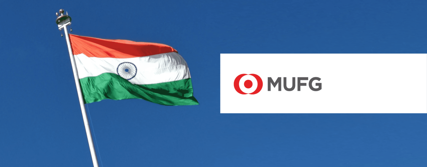 Japan’s MUFG Bank to Invest US$300 Million in Middle- To Late-Stage Indian Startups