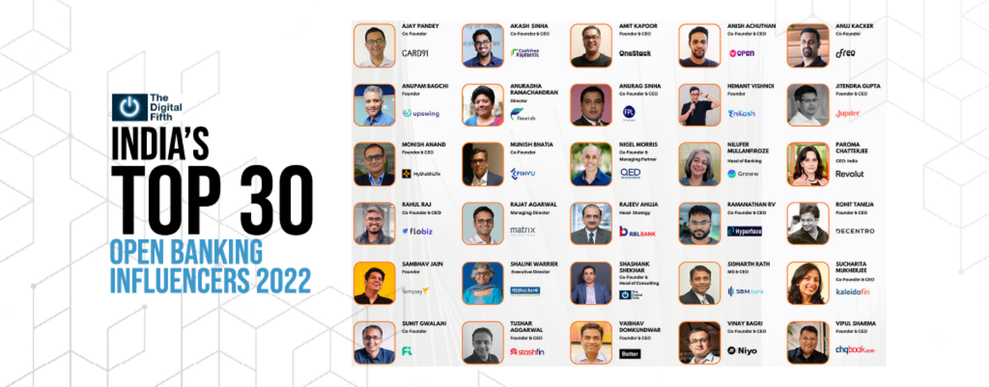 Top 30 Open Banking Influencers for India 2022