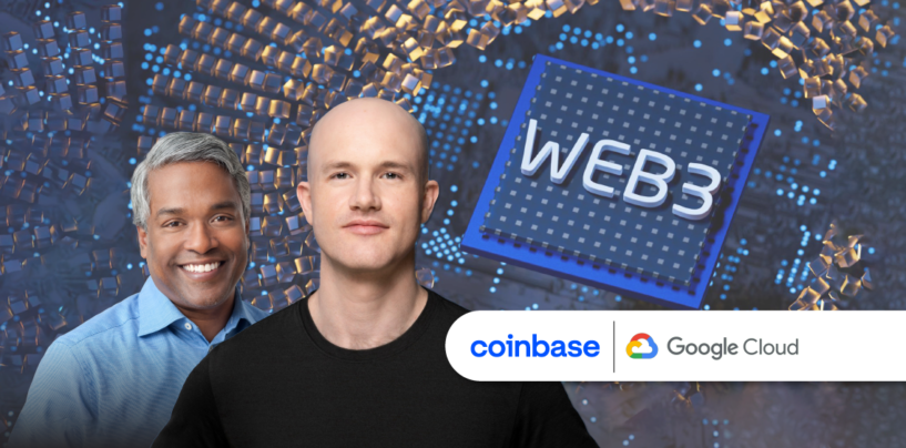 Coinbase and Google Cloud Partner to Boost Web3 Offerings, Enable Crypto Payments