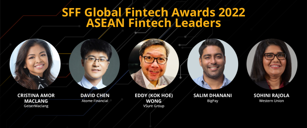 SFF Global Fintech Awards ASEAN Fintech Leaders 2022