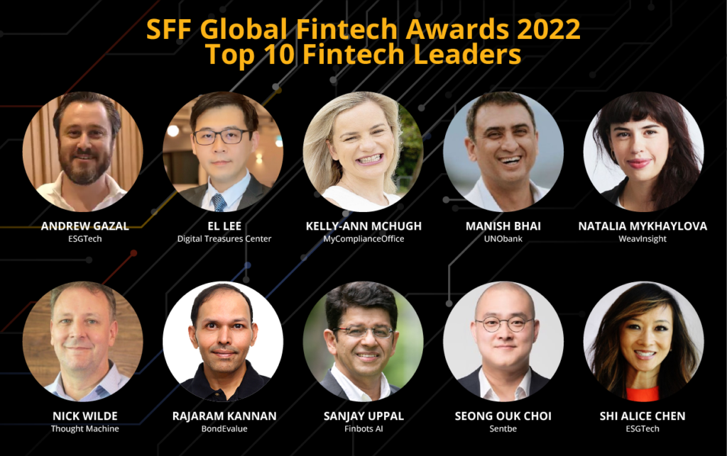 Top 10 Fintech Leaders 2022