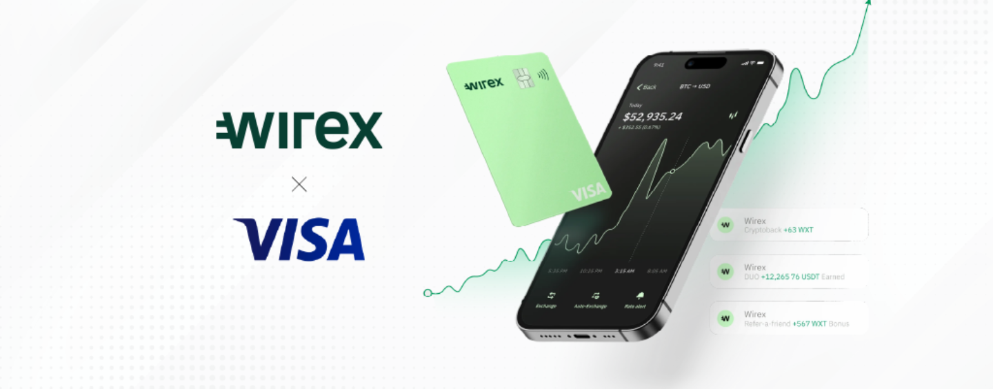 Wirex Partners Visa to Expand Crypto Card Offering to Over 40 Countries