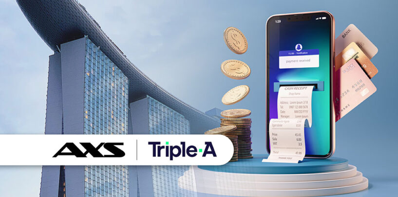 AXS Partners with Triple-A to Launch Digital Currency Bill Payments in Singapore