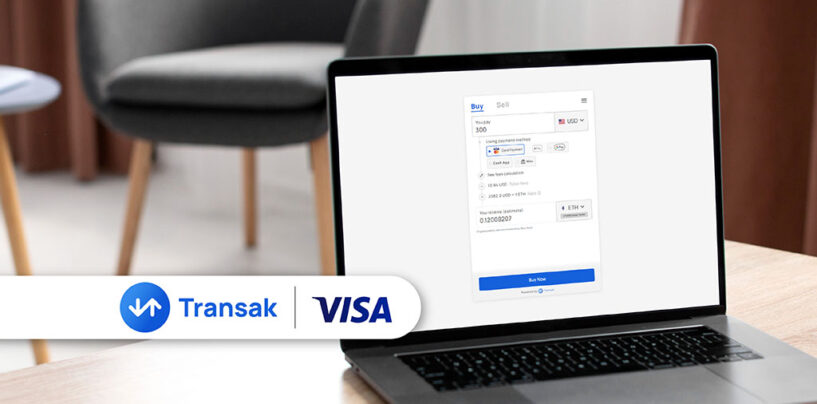 Transak Enables Crypto Cashouts Under 30 Minutes in Over 145 Countries With Visa